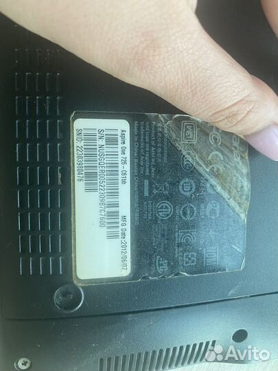 Ноутбук acer