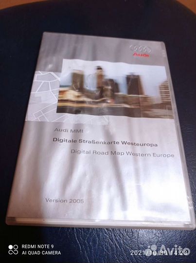 Диски навигации Ауди А8 Д3 оригинал 4e0919884n