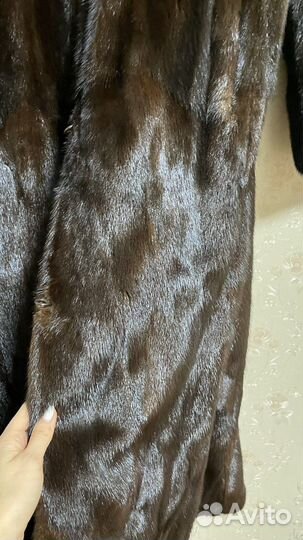 Шуба норковая 44 46 бу
