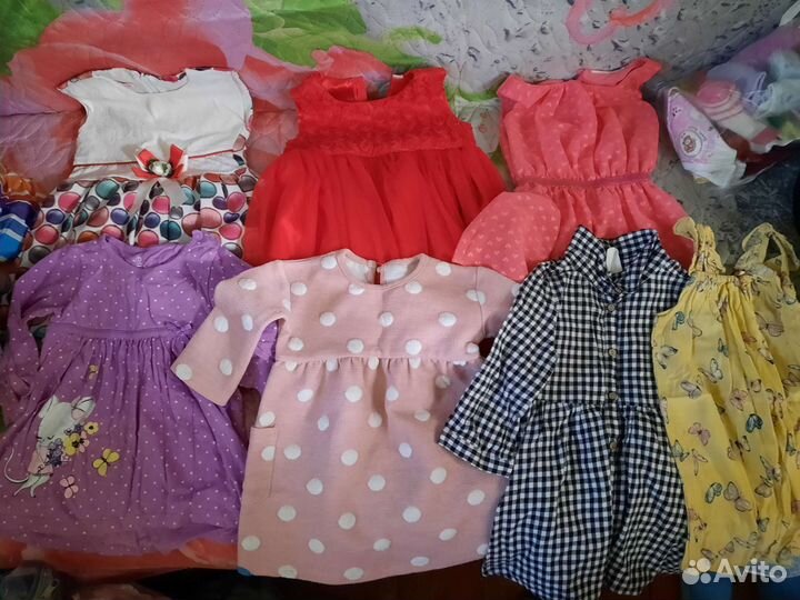 Одежда на девочку с рождения до 1.5 лет