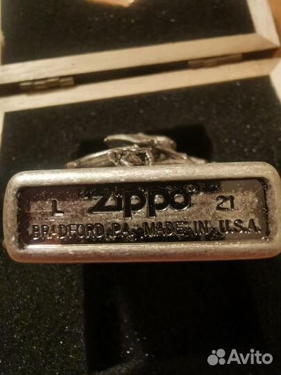 Зажигалка бензиновая zippo