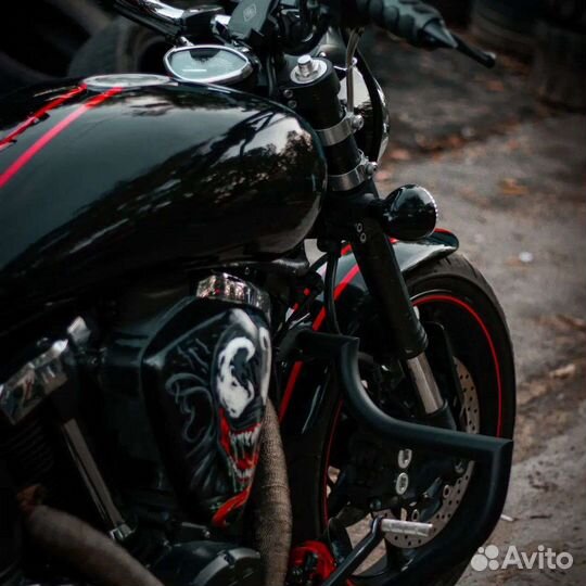 Yamaha xv1700 warrior midnight