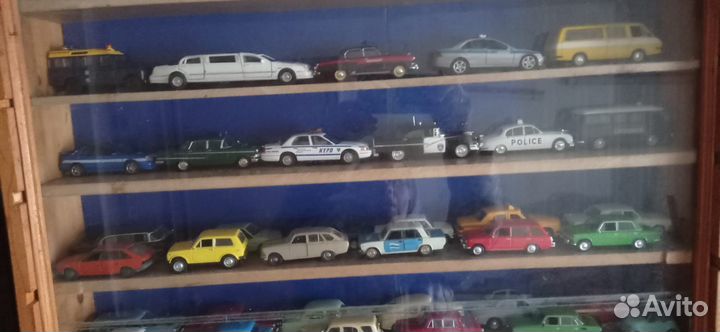 Коллекция машинок СССР и современные 1:43 масштаб
