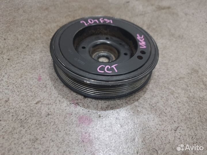 Шкив коленвала для 2.0 tfsi tfsi cawb ccta cbfa