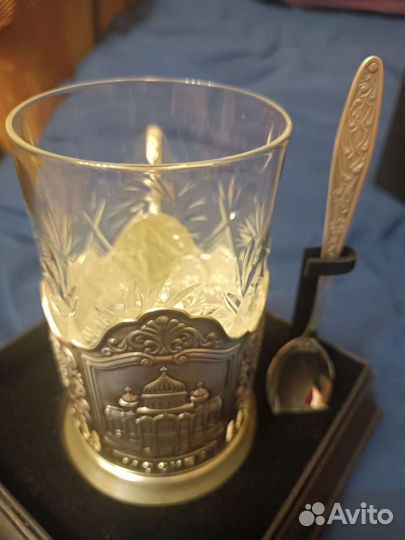 Подстаканник серебро ржд