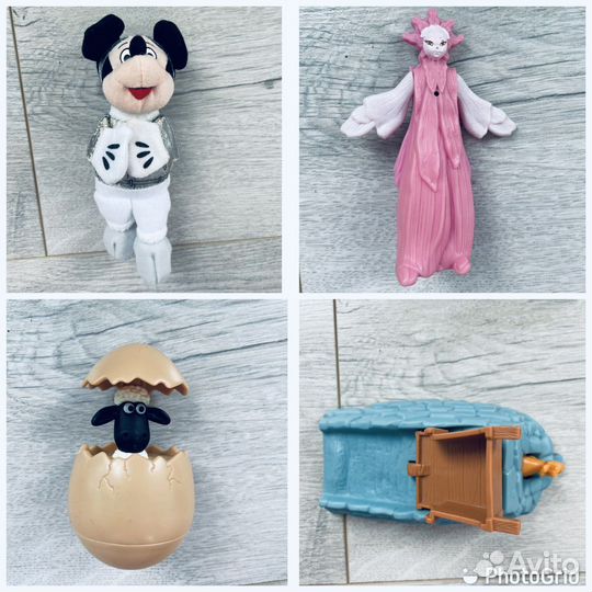 Игрушки из хеппи мил