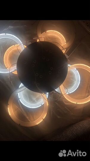 Светодиодная LED люстра с пультом