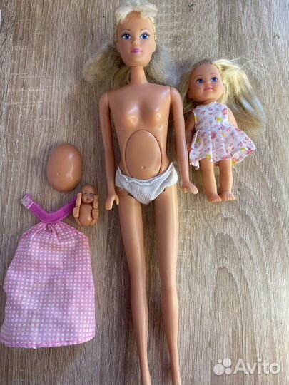 Кукла Барби беременная