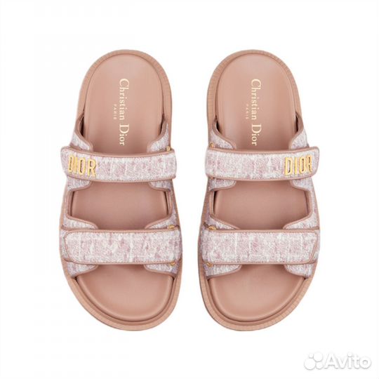 Сандали Твидовые Dioract Christian Dior Оригинал