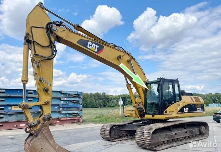 Стекло лобовое верхнее Caterpillar 320 DL / 325 DL