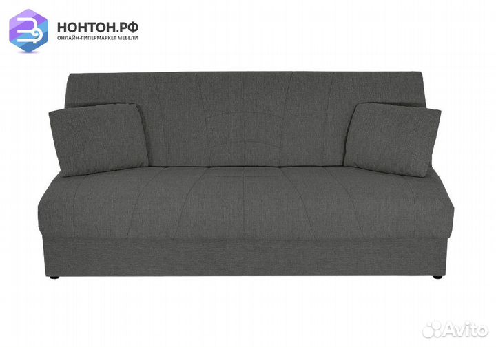 Диван книжка Ручеек жаккард темно-серый