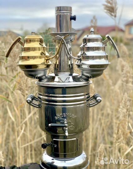 Турецкий самовар на дровах