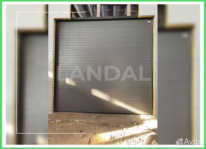 Секционные гаражные ворота