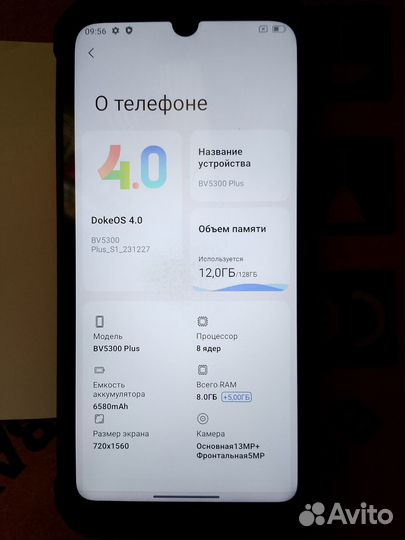 Blackview BV5300 Plus, 8/128 ГБ