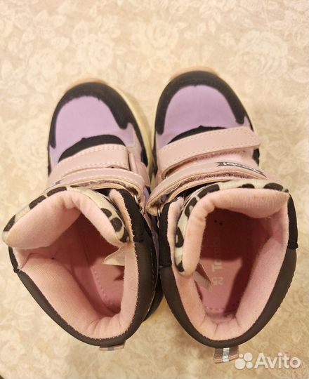 Ботинки демисезонные для девочки 25