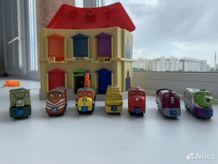 Паровозики чаггингтон и жд станция