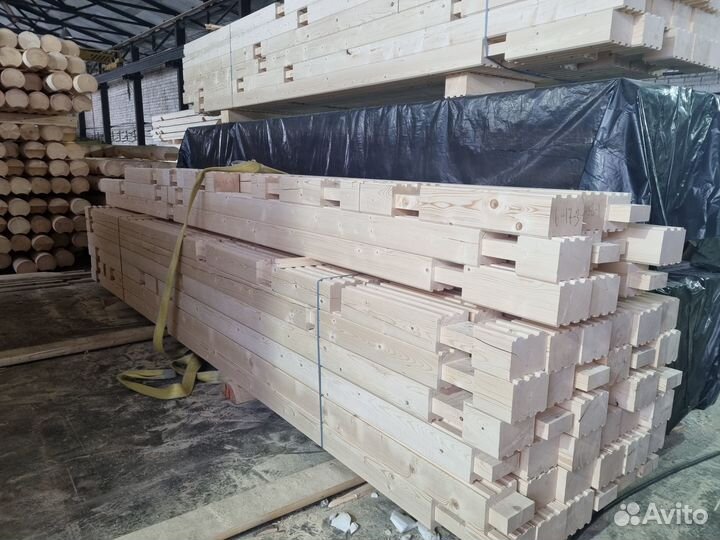 Профилированный брус камерной сушки