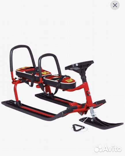 Снегокат для двойни