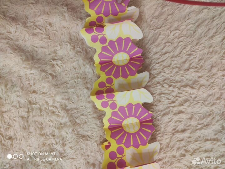 Гирлянда бумажная СССР