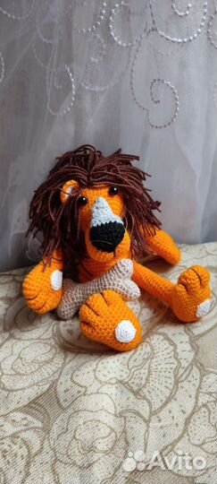 Мягкая игрушка лев