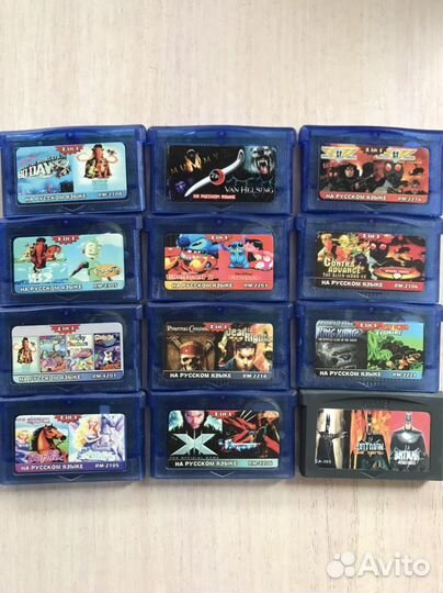 Картриджи для GBA (Game Boy Advance)