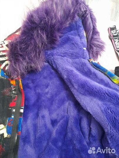 Зимняя куртка на девочку рост 134