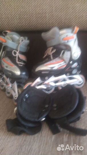 Детские ролики и защита