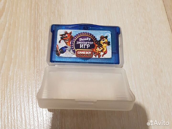 Game boy advance картридж dendy, gba, rf switch
