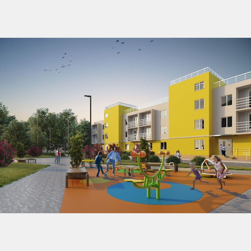 2-к. квартира, 72,1 м², 6/6 эт.