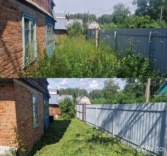 Кошение травы,покос участка