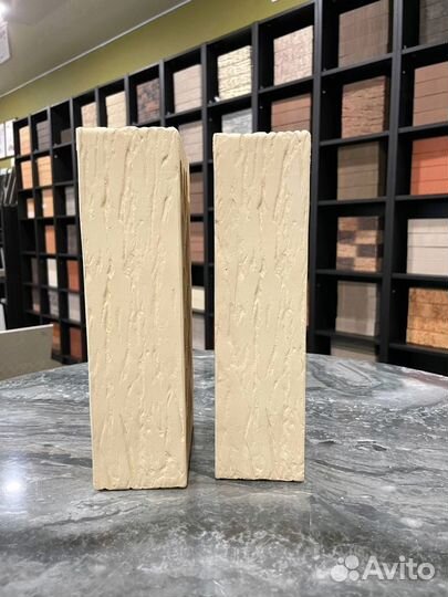 Лицевой кирпич пшеничное лето бархат Керма