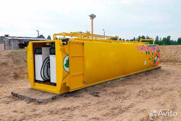 Контейнерная АЗС 20м3(10+10)