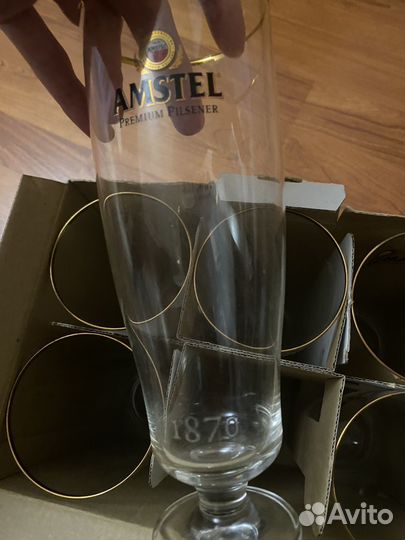 Бокалы amstel бокалы