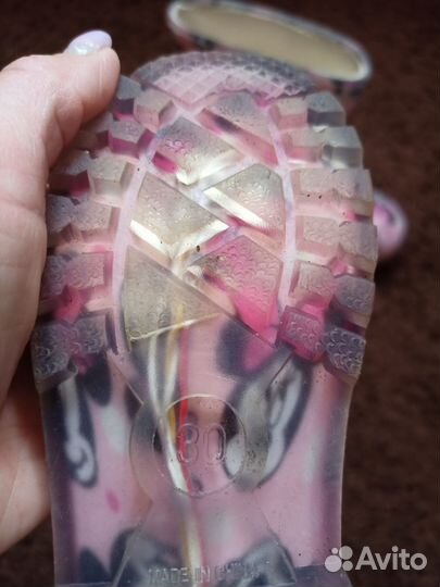 Детские резиновые сапоги