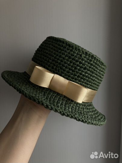 Шляпа канотье детская