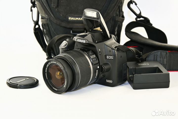 Canon EOS 500D/T1i 15.1MP цифрозеркалка Kit 18-55