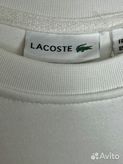 Свитшот кофта джемпер lacoste