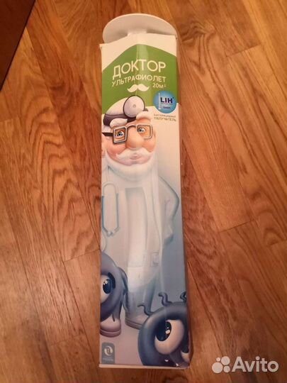 Бактерицидный облучатель Доктор Ультрафиолет 20 м²