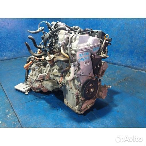 Двигатель двс с навесным toyota aqua NHP10 1NZ-FXE