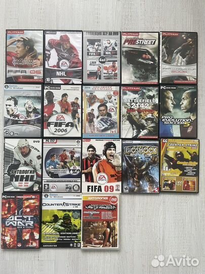 Pc Dvd-Rom диски игры