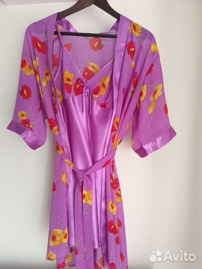 Халат с сорочкой