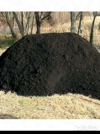 Земля чернозем плодородный грунт доставка