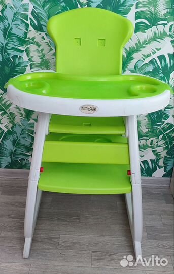 Детский стул стол для кормления 2 в 1 babyton