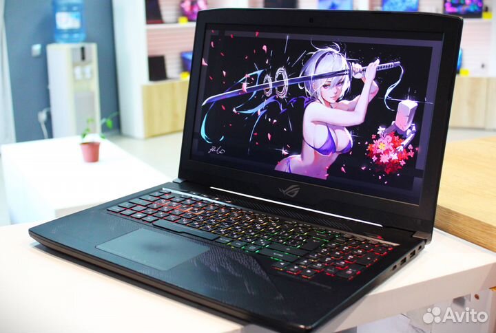 Игровой ноутбук asus RoG Core i5 / GTX1060 / SSD