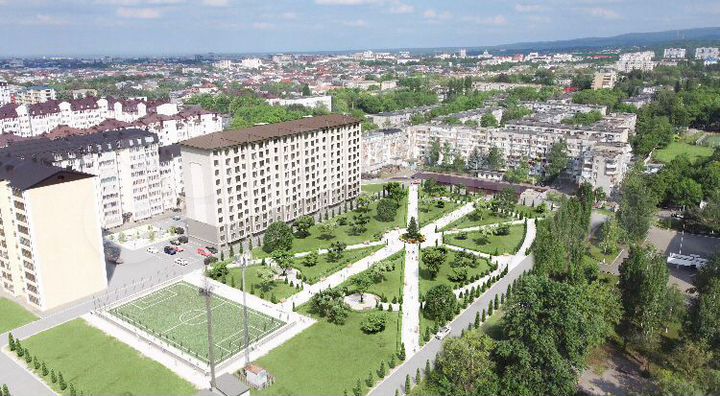 1-к. квартира, 50,4 м², 8/10 эт.