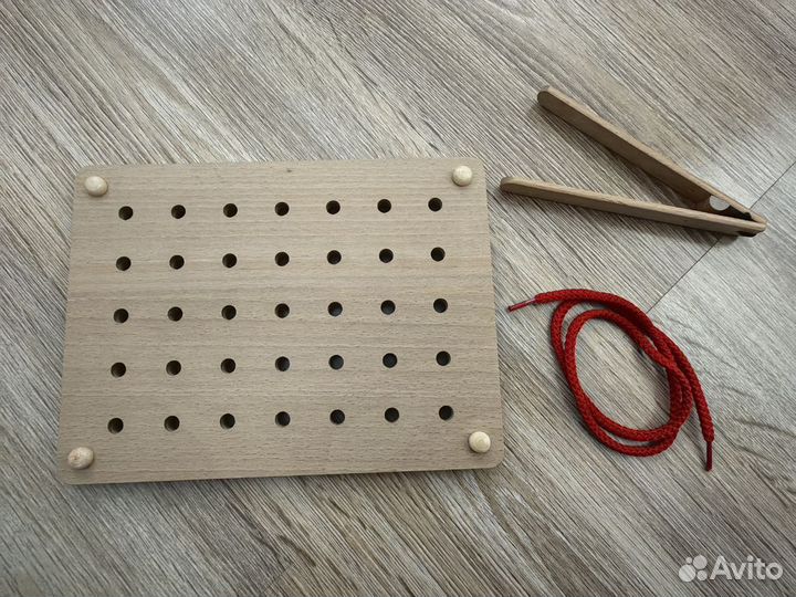 Деревянная мозаика Игрушки из дерева
