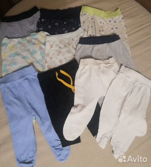 Пакет вещей на мальчика с 56 по 74