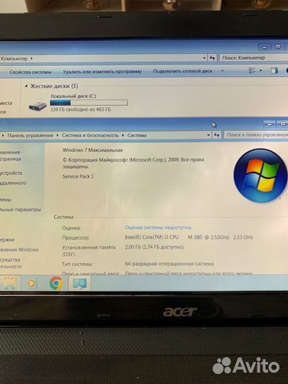 Ноутбук acer Aspire 5742G