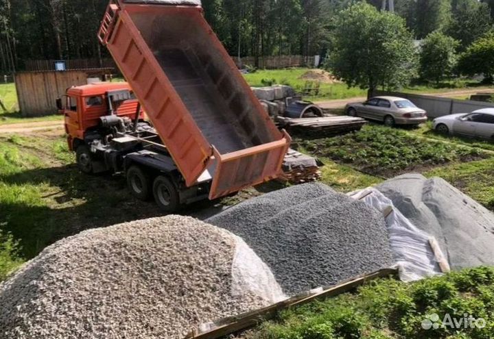Вторичный щебень с доставкой