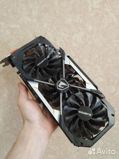 Видеокарта GTX 1080 Gigabyte aorus elite Gaming